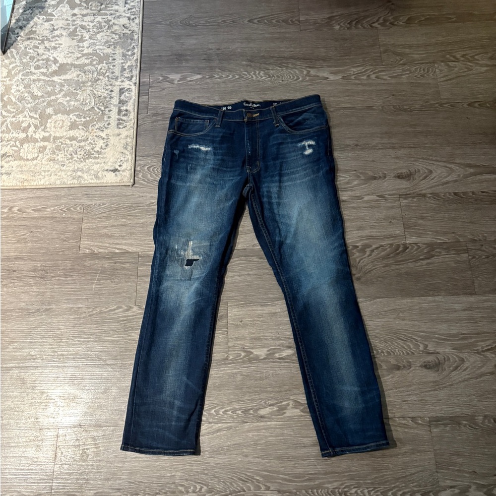 Goodfellow & Co Blue Straight Jeans Classic Style